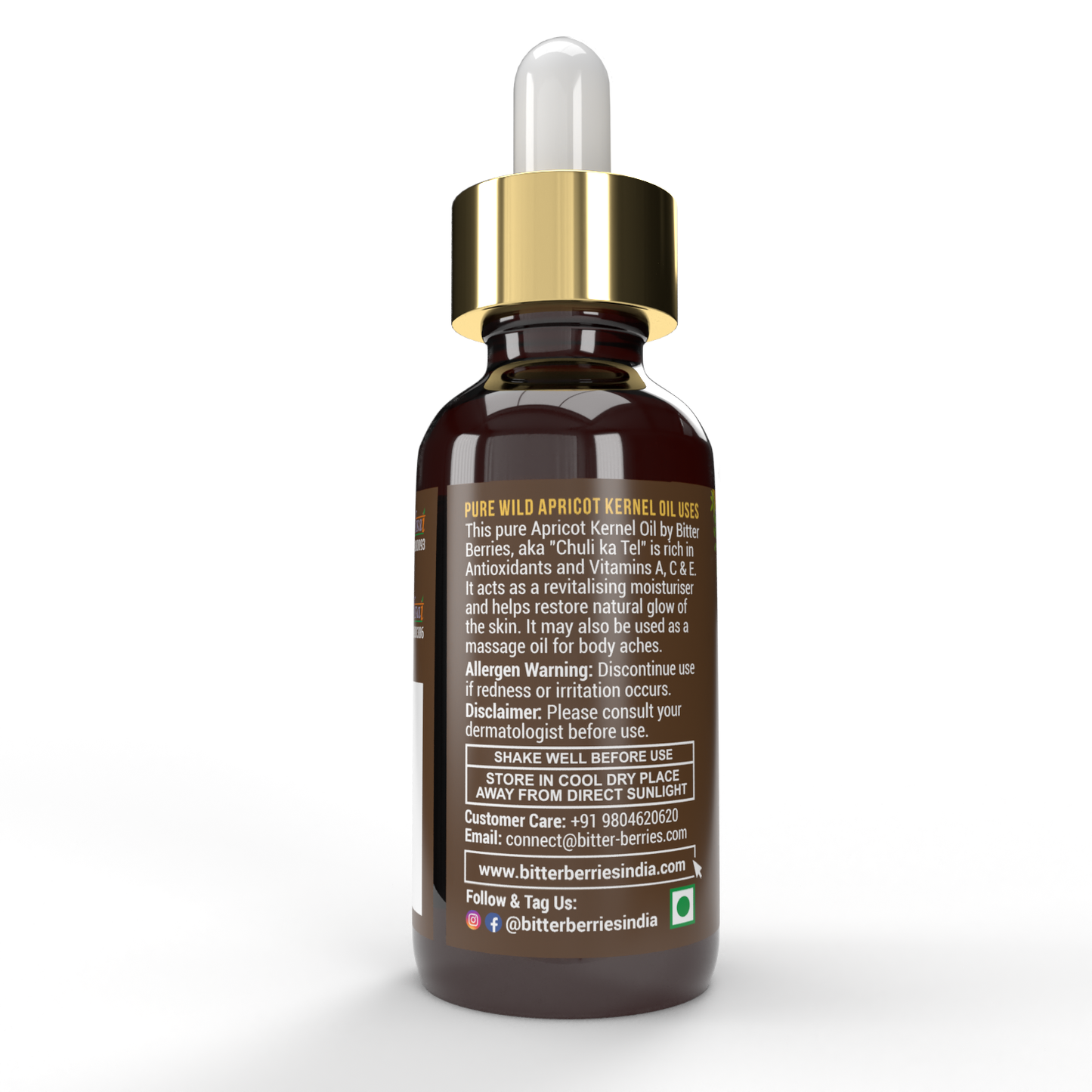 
                  
                    Wild Apricot Kernel Oil (100ml)
                  
                