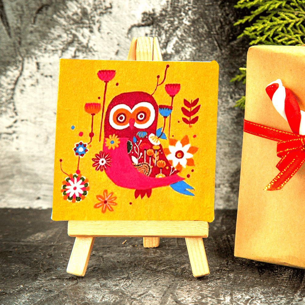 
                  
                    Owl - Abstract Painting
                  
                