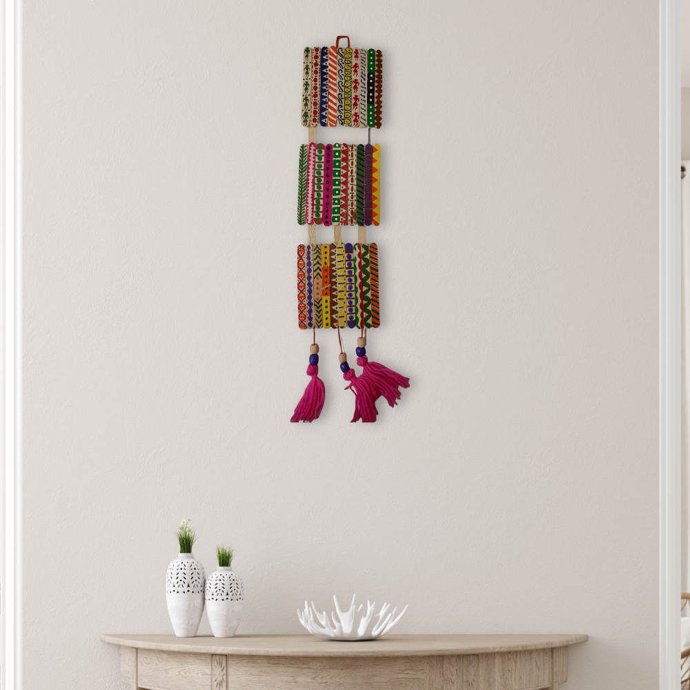 Popsicle Sticks Wall Hanging