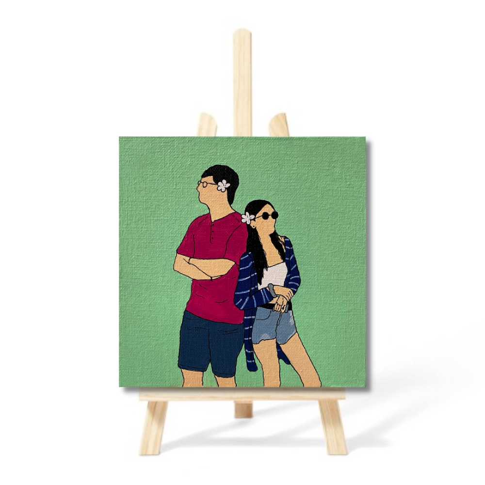 Cool Couple Painting