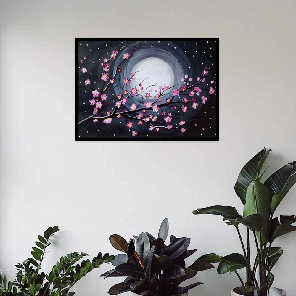 Moon Light - Acrylic Painting