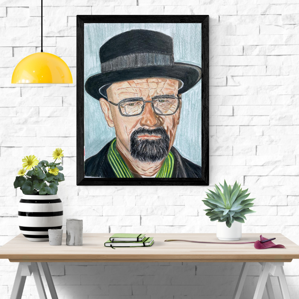 
                  
                    Walter White Pencil Drawing
                  
                