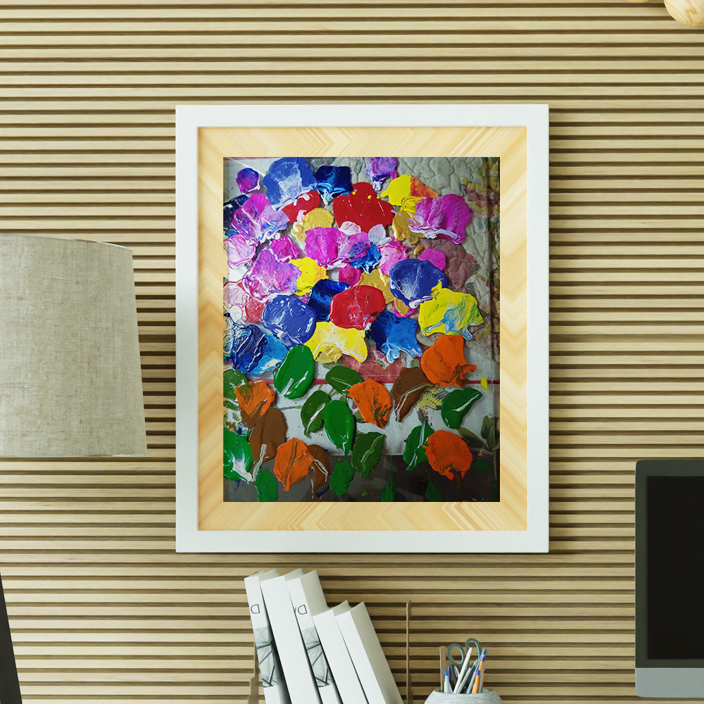 
                  
                    Floral Glass Painting
                  
                