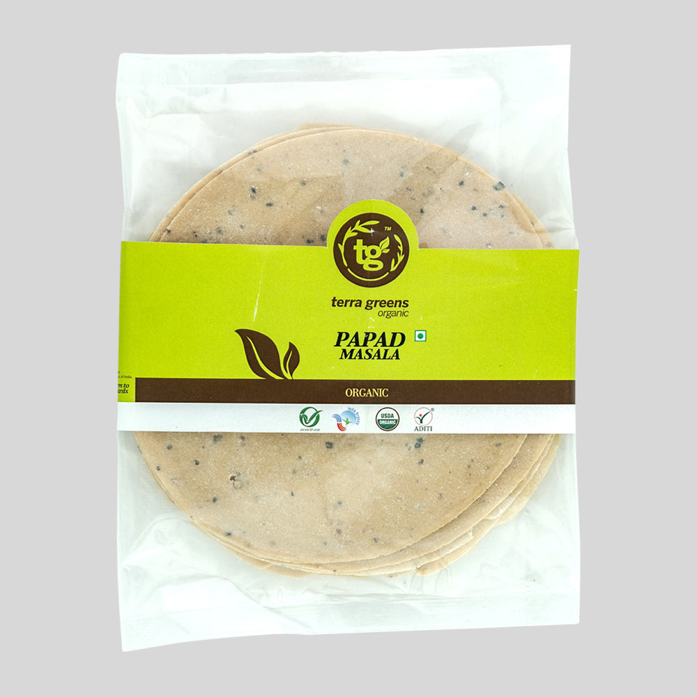 
                  
                    Terra Greens Organic Masala Papad (100g)
                  
                