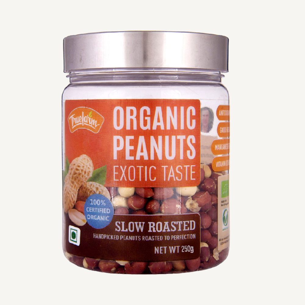 
                  
                    Truefarm Foods Organic Roasted Peanuts (250g)
                  
                