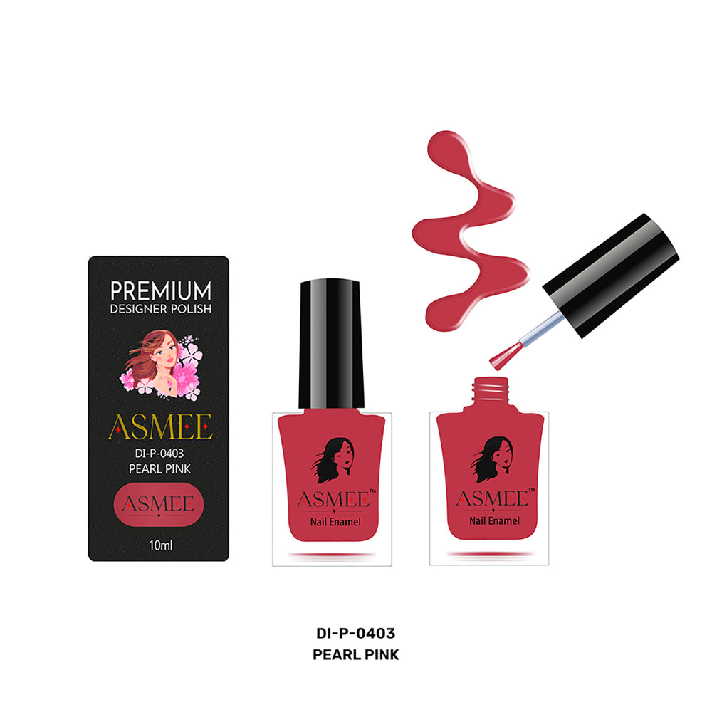 Pearl Pink - Asmee Premium Nail Polish (10ml)