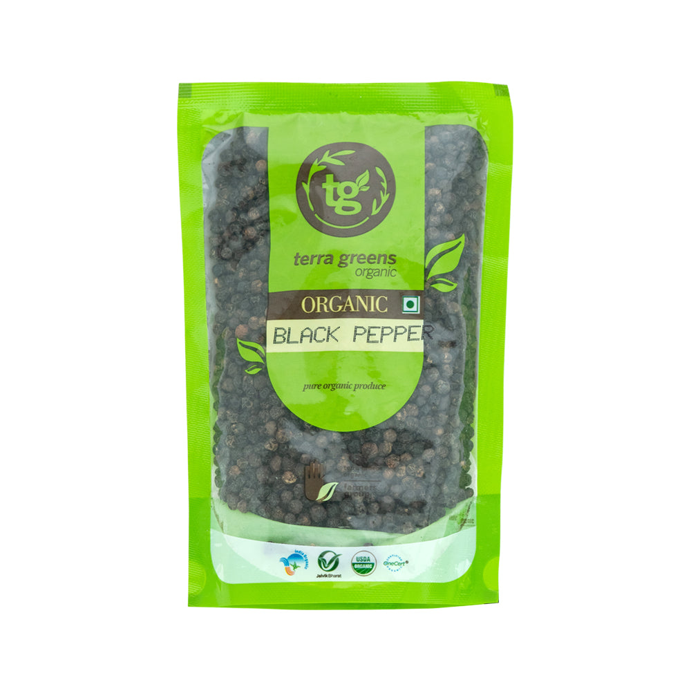Terra Greens Organic Black Pepper (100g)