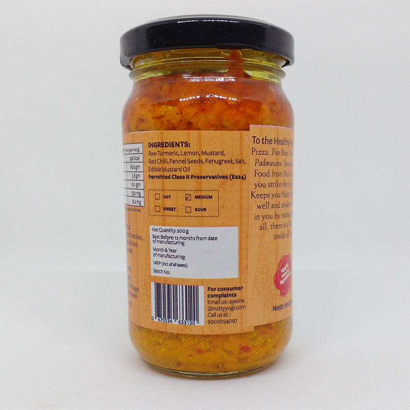 
                  
                    Nutty Yogi Raw Turmeric Pickle (200g)
                  
                