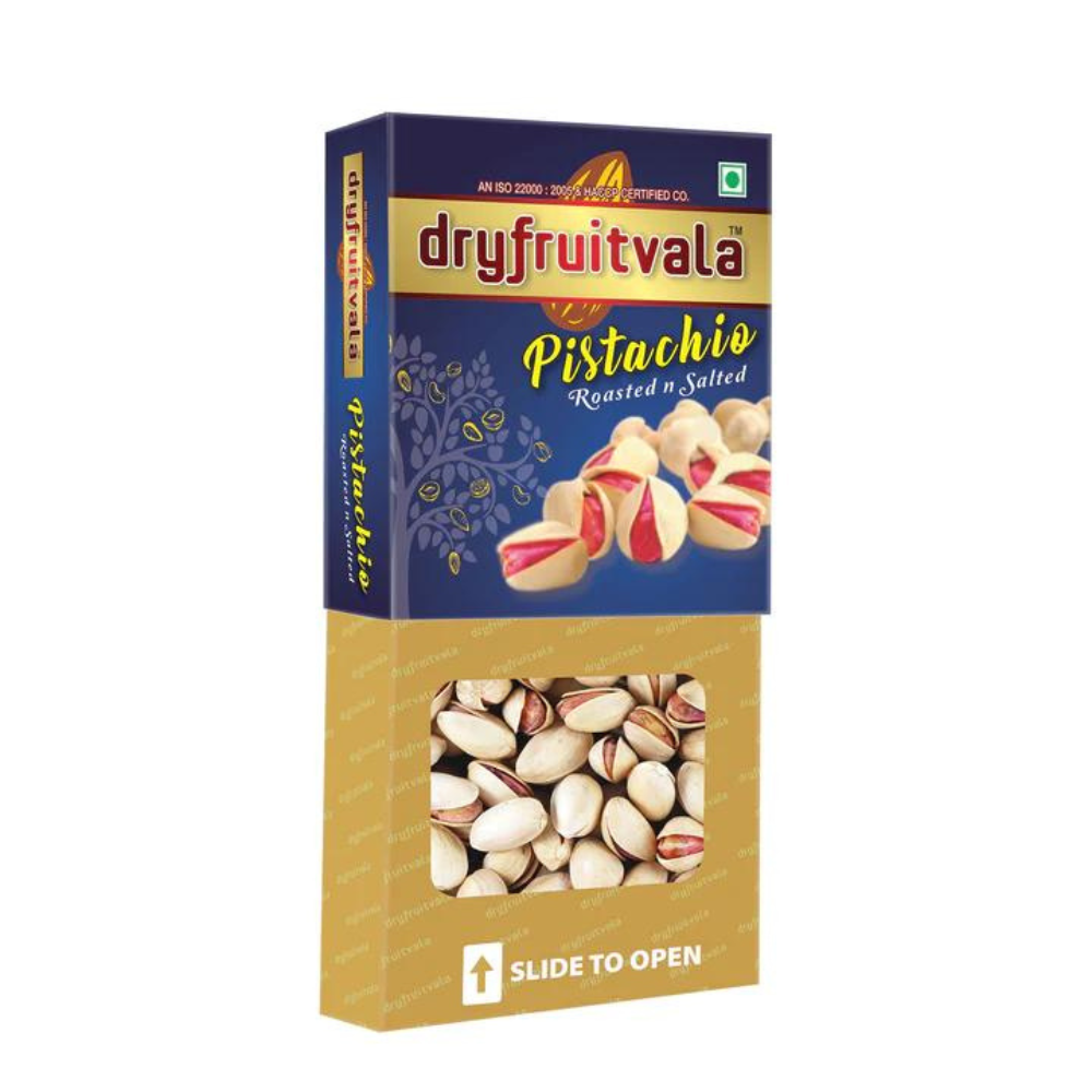 
                  
                    Dryfruitvala Pistachio Roasted And Salted (100g)
                  
                