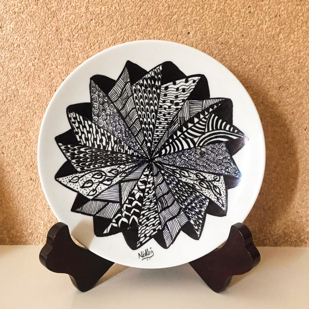 
                  
                    Doodling Ceramic Plate
                  
                