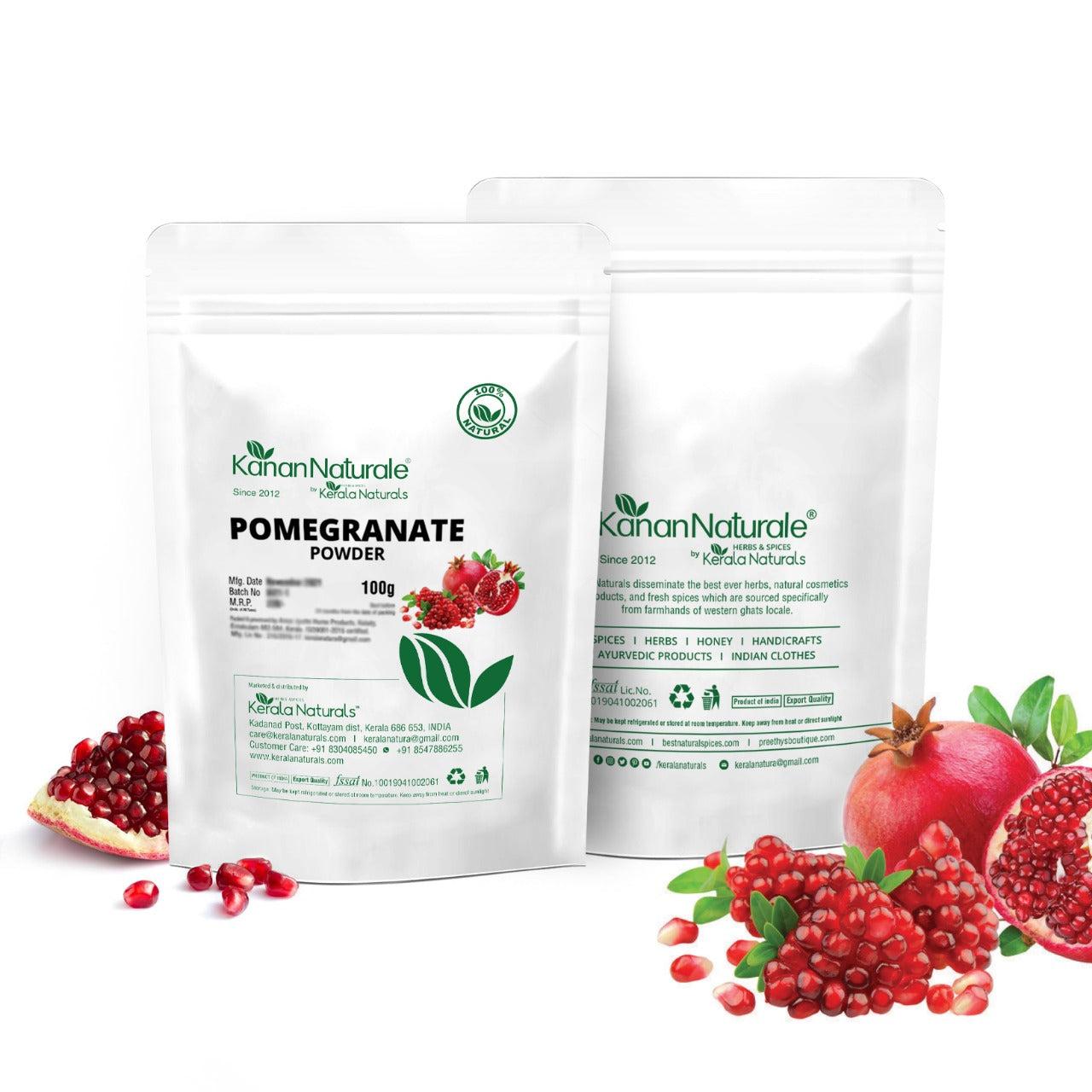
                  
                    Kanan Natural Pomegranate Powder (100g x 2)
                  
                