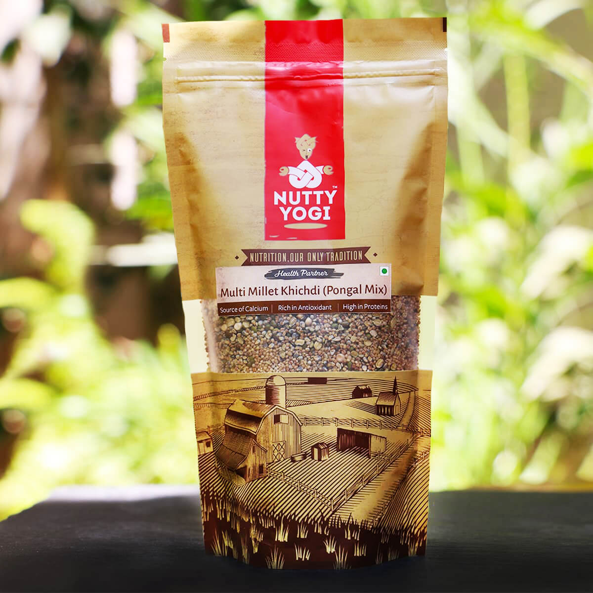 
                  
                    Nutty Yogi Multi Millet Khichdi Mix/Pongal Mix (500g)
                  
                