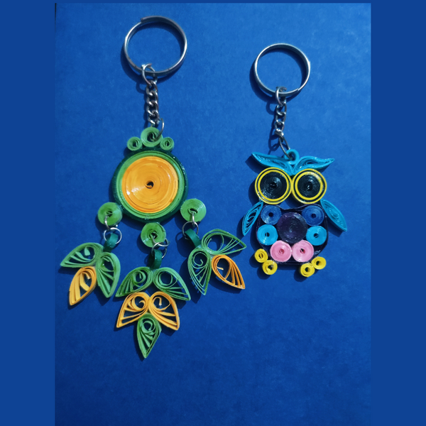 How to make deals quilling keychains