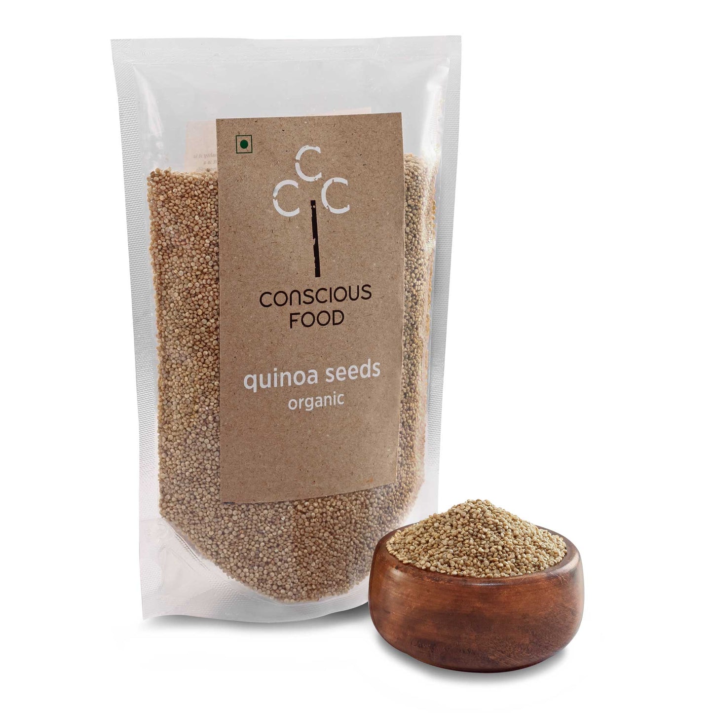 
                  
                    Conscious Food Quinoa Seed (White) - 340g
                  
                