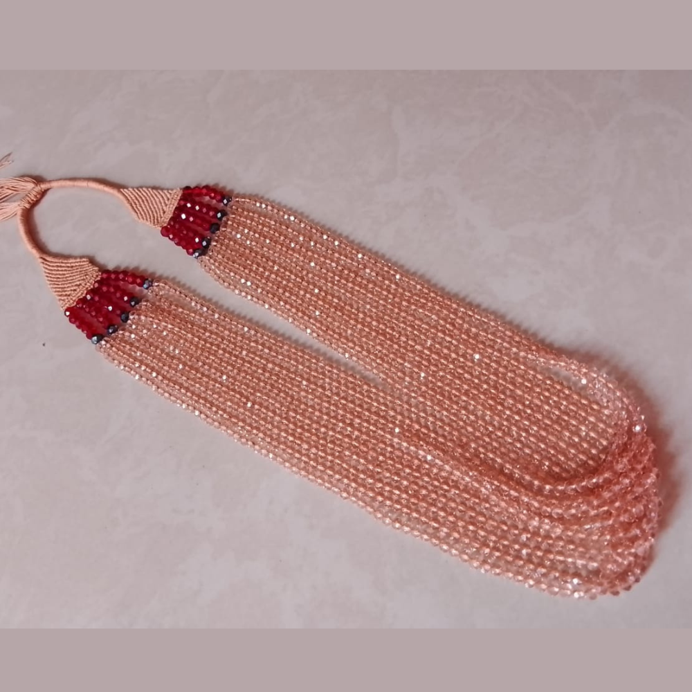 
                  
                    Macrame Necklace with Crystal Beads
                  
                