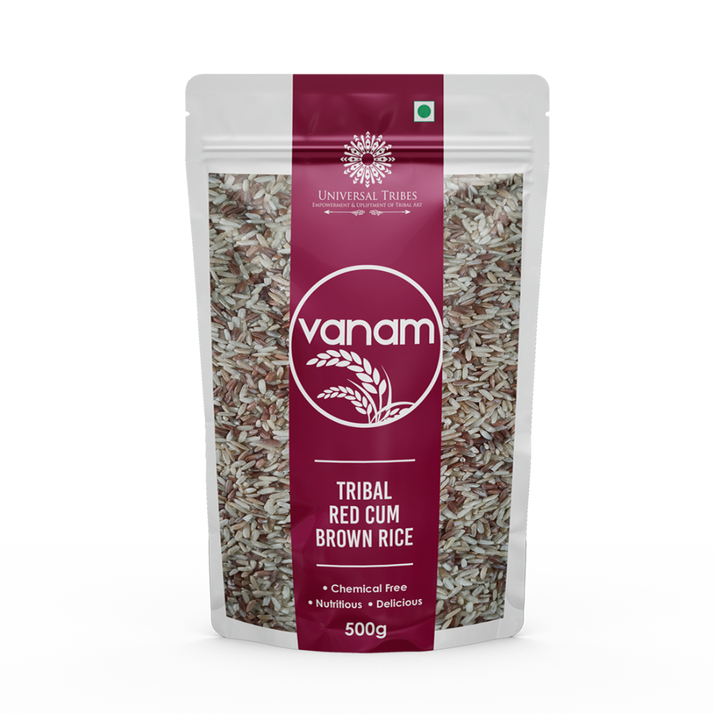Vanam Organic Red and Brown Rice (500g)