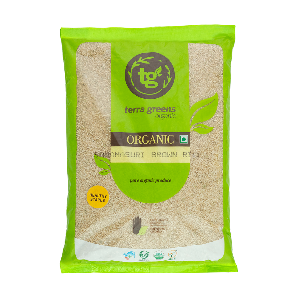 Terra Greens Organic Sona Masuri Brown Rice
