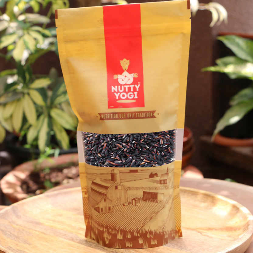 Nutty Yogi Organic Burma Black Rice (500g)