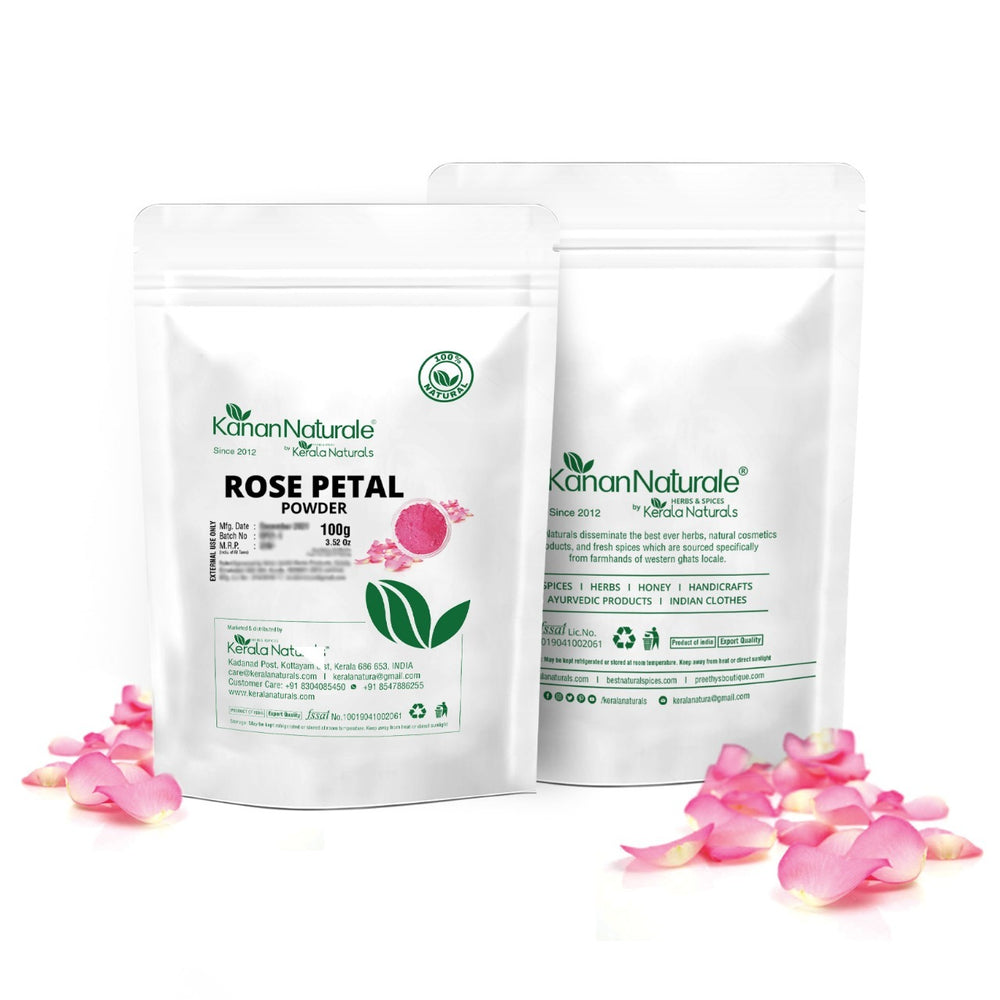 Kanan Natural Rose Petal Powder (100g)