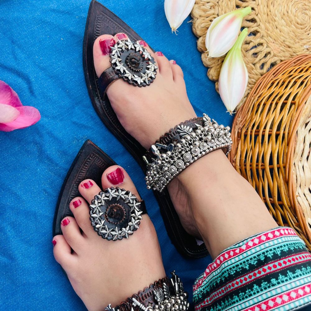 
                  
                    Boho Lucky Charm Kolhapuri Sandals
                  
                