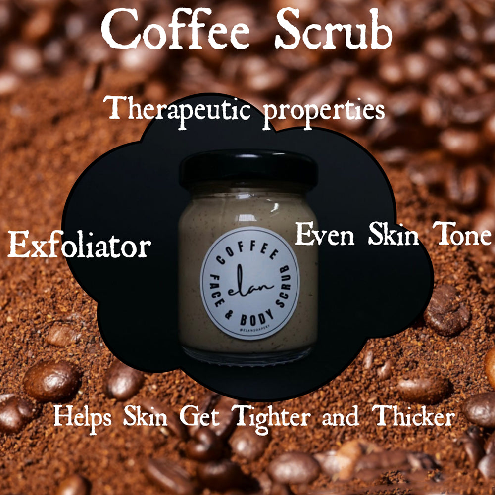 Elan Face & Body Scrub - Coffee (50g)