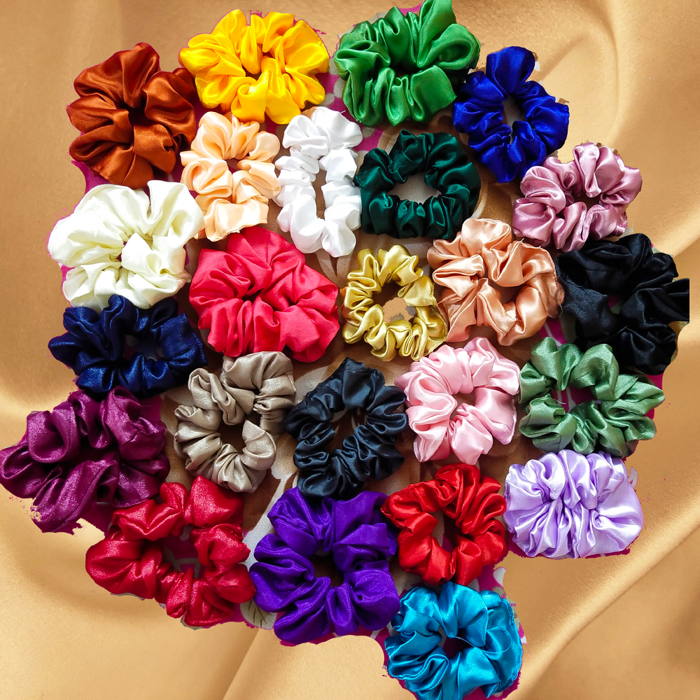 Colourful Scrunchies