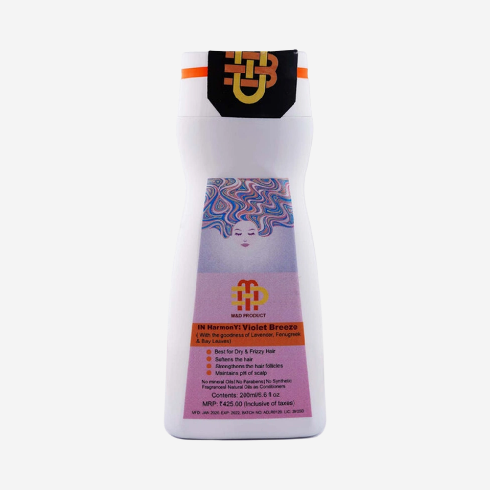 MrilQ VioleT BreezE™: Hair Wash/Shampoo (200ml)