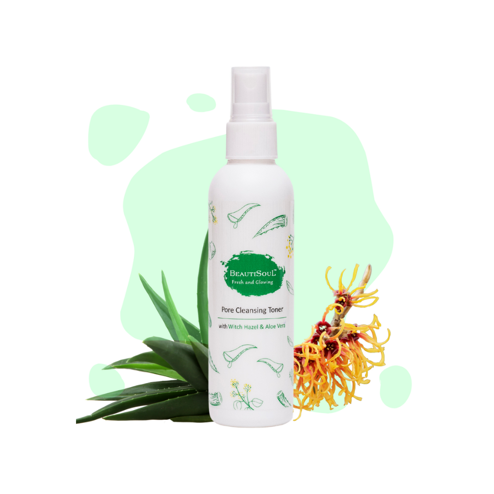 
                  
                    Beautisoul Pore Cleansing Face Toner with Witch Hazel and Aloe Vera (100ml)
                  
                