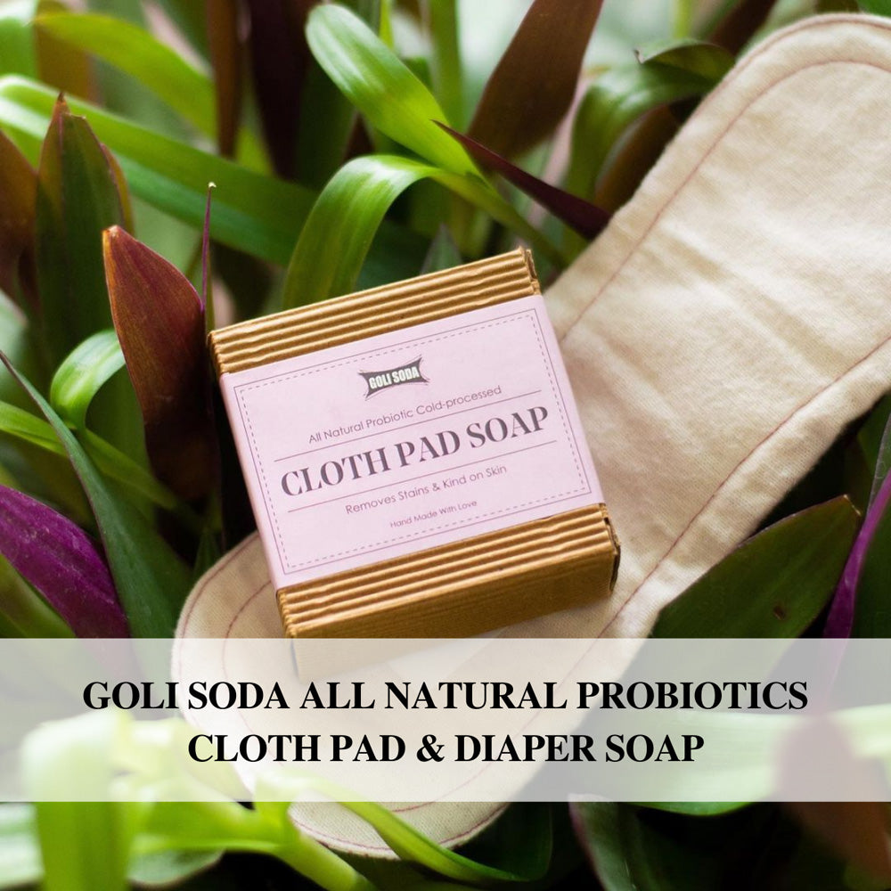 
                  
                    Goli Soda All Natural Probiotics Cloth Pad Diaper Soap - 90g (Pack of 2)
                  
                
