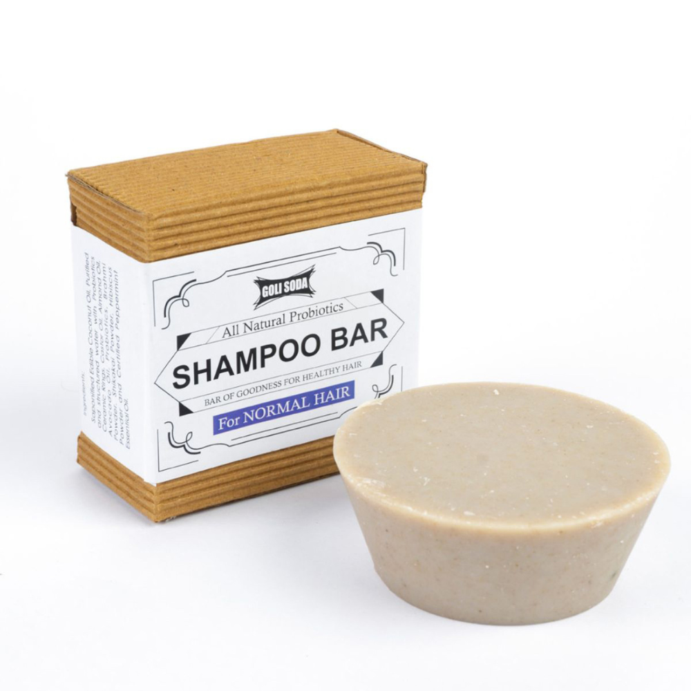 
                  
                    Goli Soda All Natural Probiotics Shampoo Bar for Normal Hair (90g)
                  
                