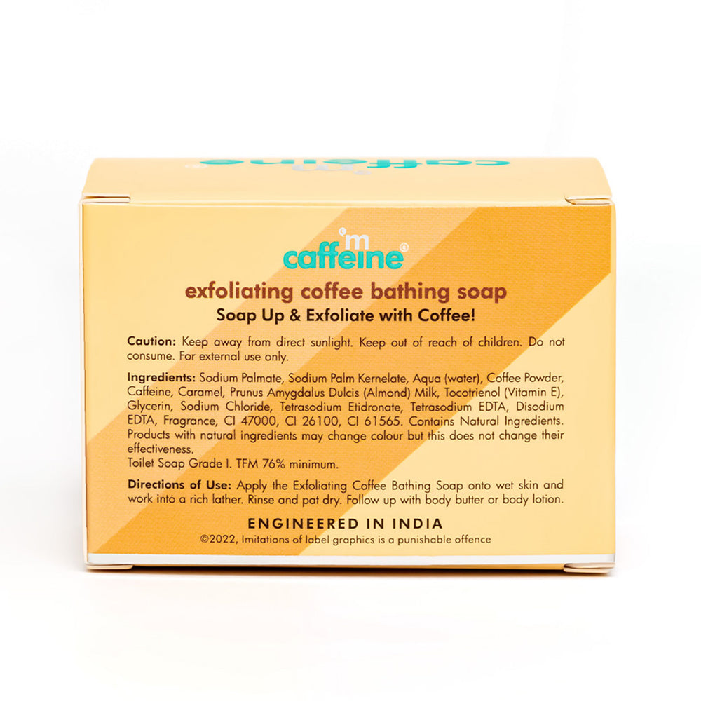 
                  
                    MCaffeine Exfoliating Coffee Bath Soap with Caramel & Almond Milk (75g)
                  
                