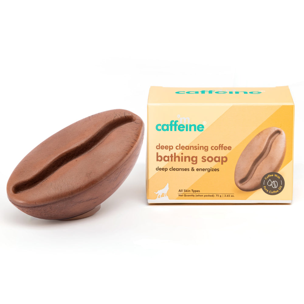 
                  
                    MCaffeine Deep Cleansing Coffee Soap with Vitamin E - Grade 1 Non Drying Soap (75g)
                  
                