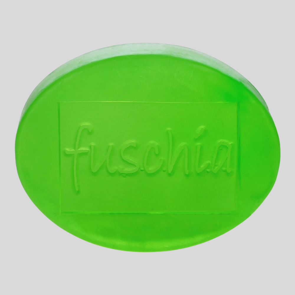 Fuschia - Green Apple Natural Handmade Glycerine Soap (100g)