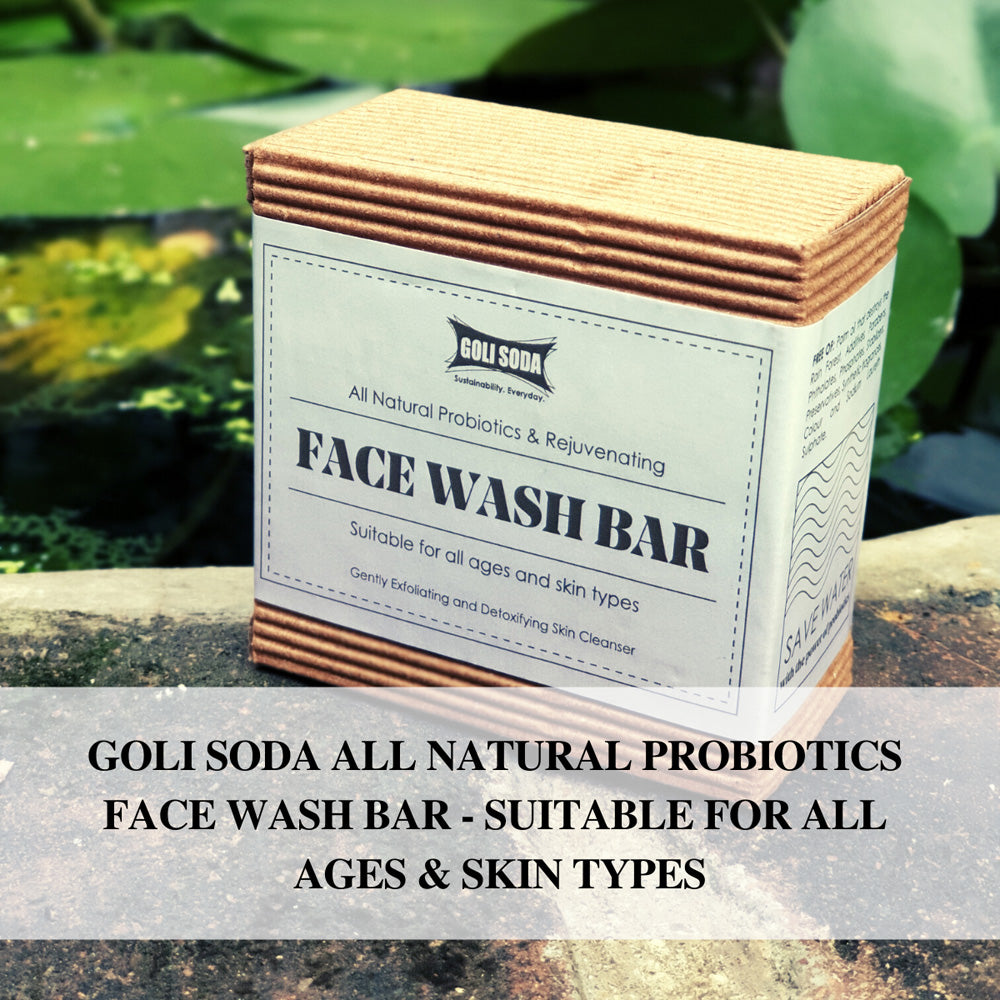 
                  
                    Goli Soda All Natural Probiotics Face Wash Soap (90g)
                  
                