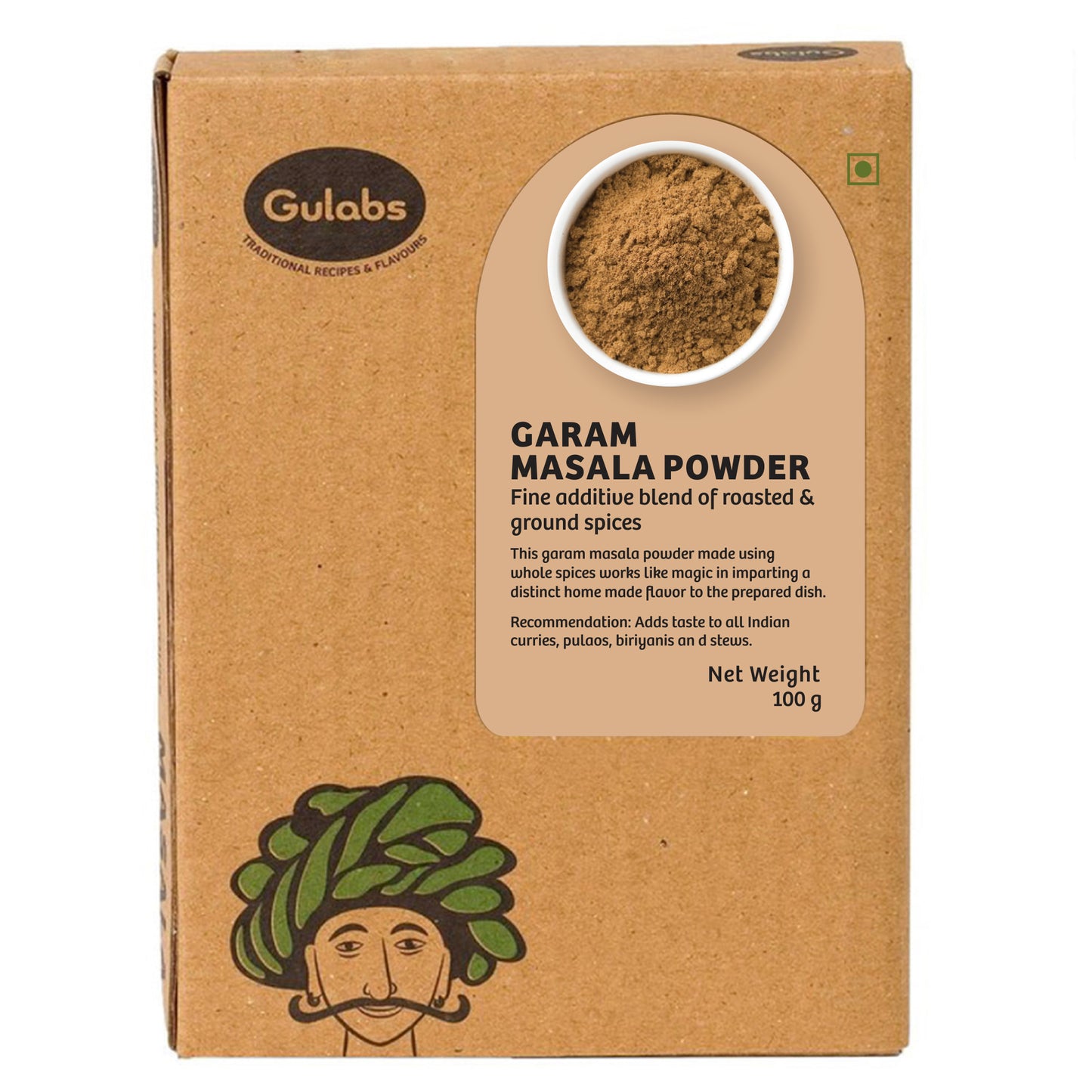 
                  
                    Gulabs Garam Masala Powder (100g)
                  
                