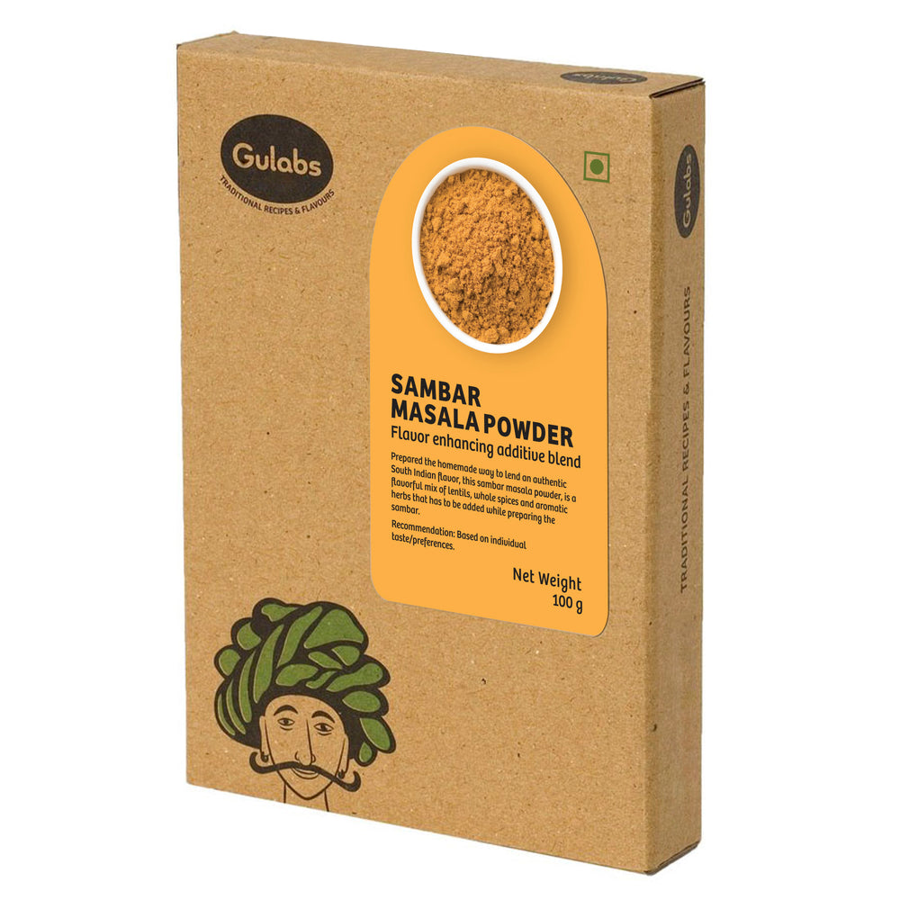 
                  
                    Gulabs Sambar Masala Powder (100g)
                  
                