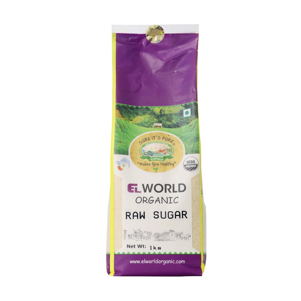 ELworld Raw Sugar 1kg (Pack of 2)