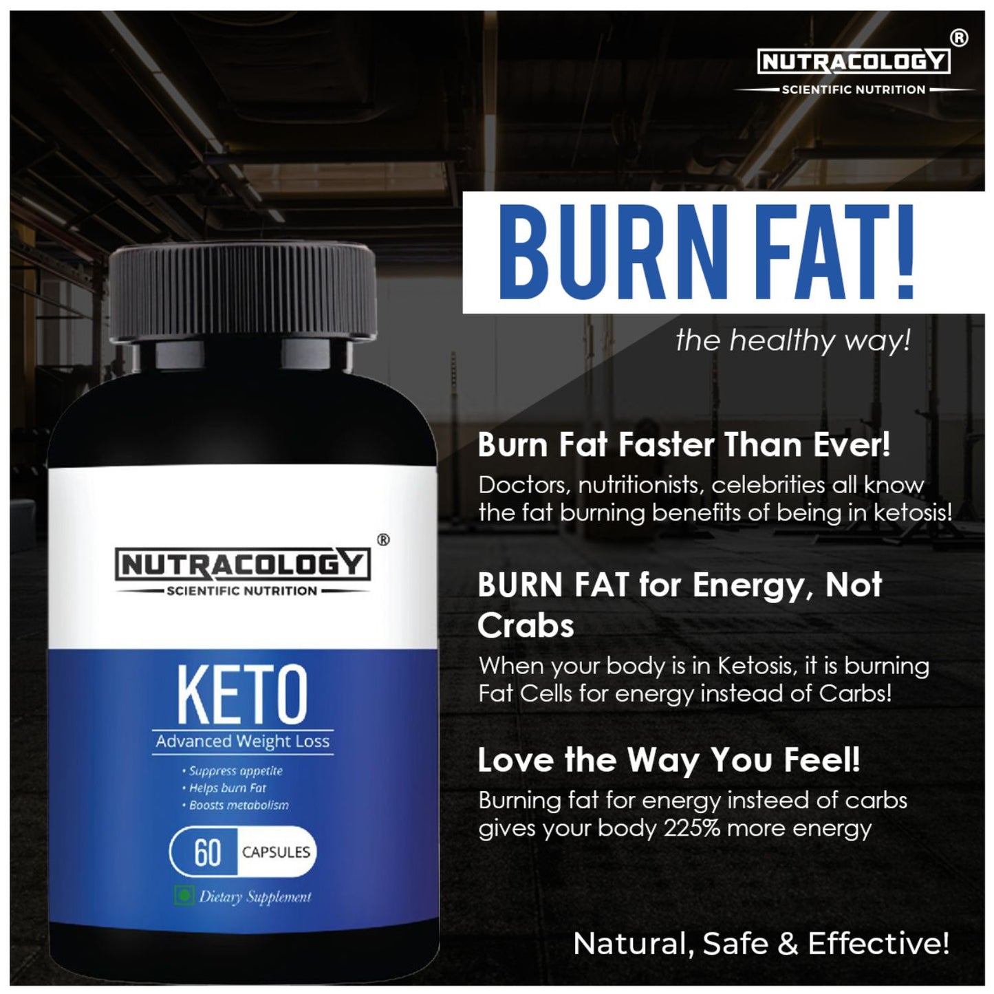 
                  
                    Nutracology Keto Capsules for Weight Loss (60 Capsules)
                  
                