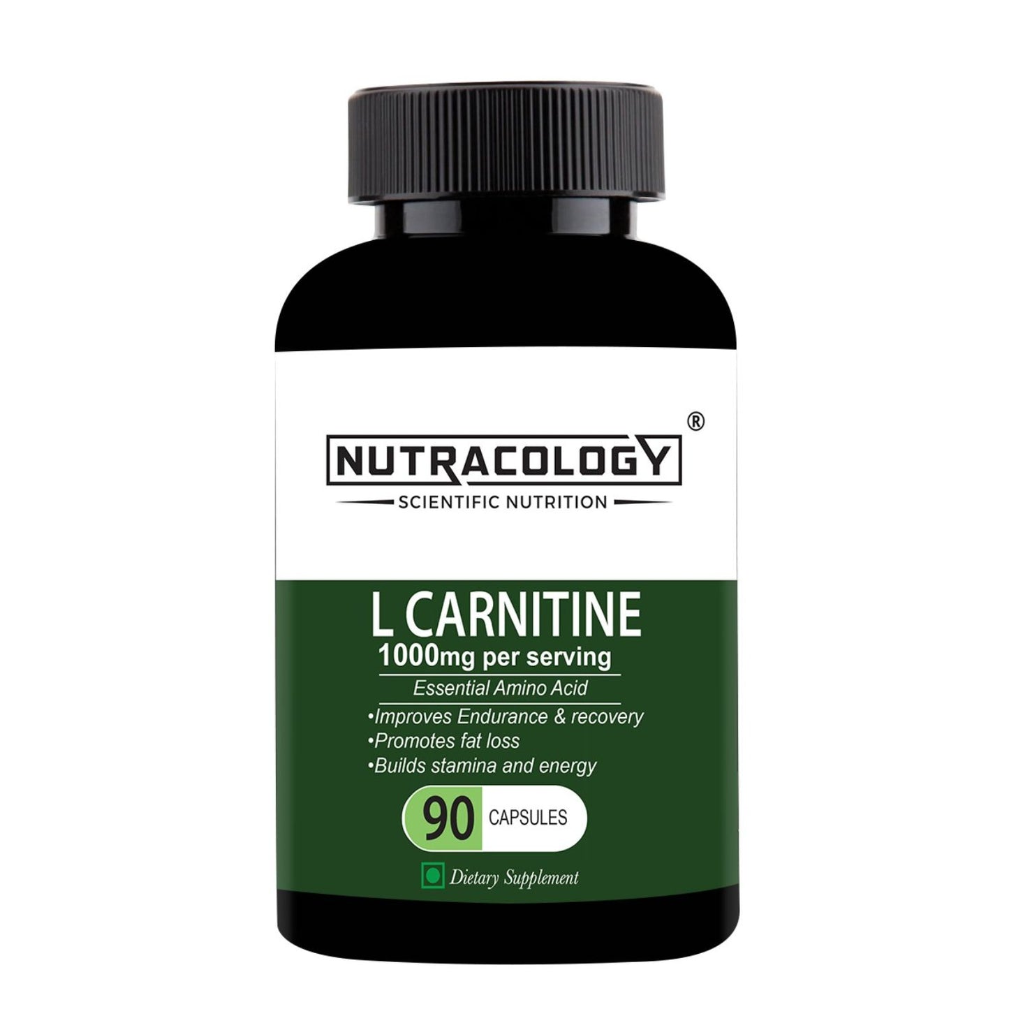
                  
                    Nutracology L Carnitine 1000mg for Weight Loss, Fat Burner and Muscle Growth (90 Capsules)
                  
                
