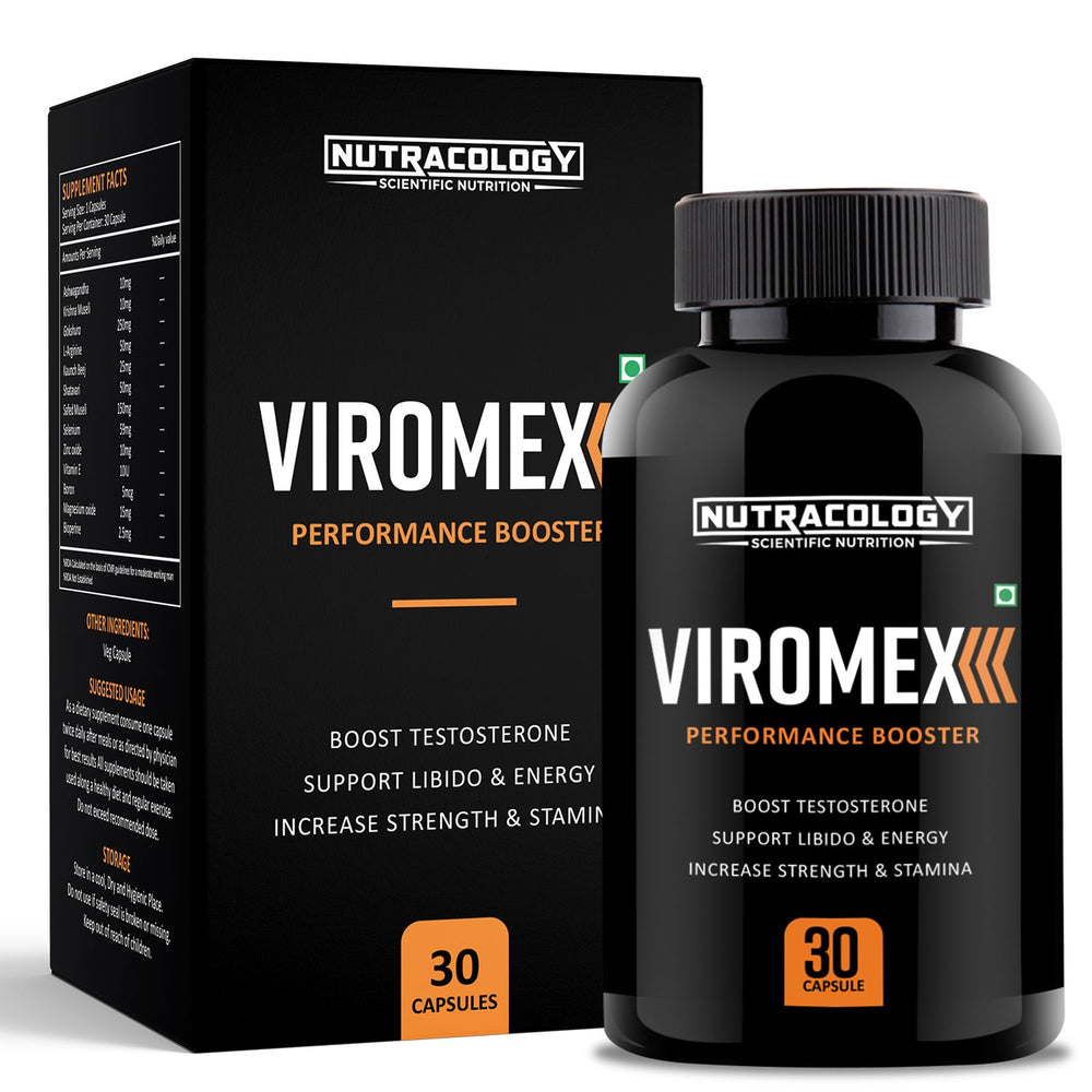 
                  
                    Nutracology Viromex Capsules for Strength, Stamina & Energy (60 Capsules)
                  
                