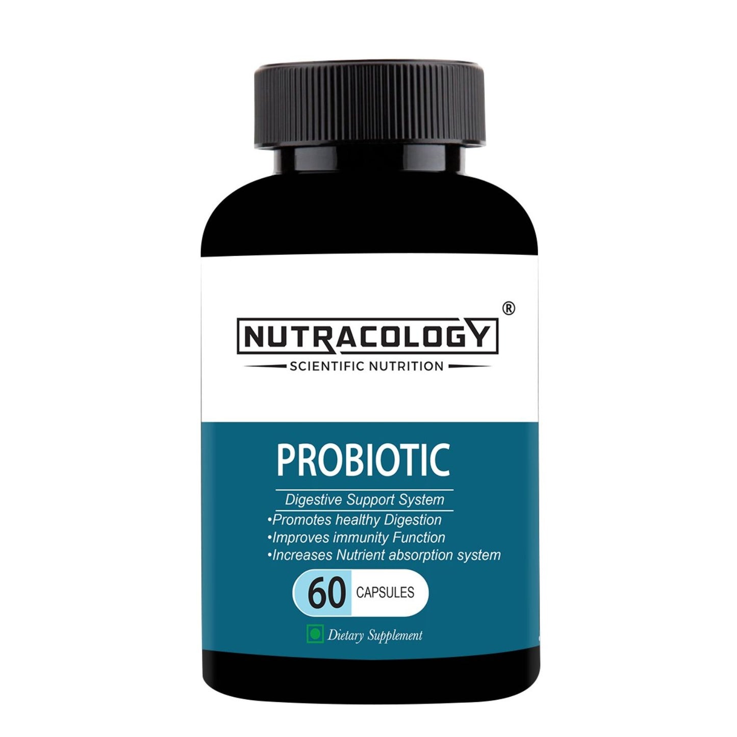 
                  
                    Nutracology Probiotics Supplement 20 Billion CFU 14 Different Probiotic Strains Per Capsule For Digestion Immunity and Overall Gut Health (60 Capsules)
                  
                