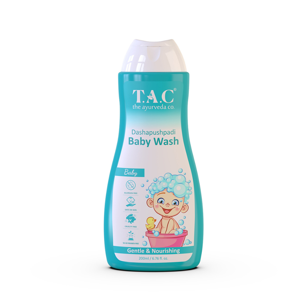 
                  
                    TAC - The Ayurveda Co. Dashapushpadi Ayurvedic Baby Shampoo For Hair Wash (200ml)
                  
                