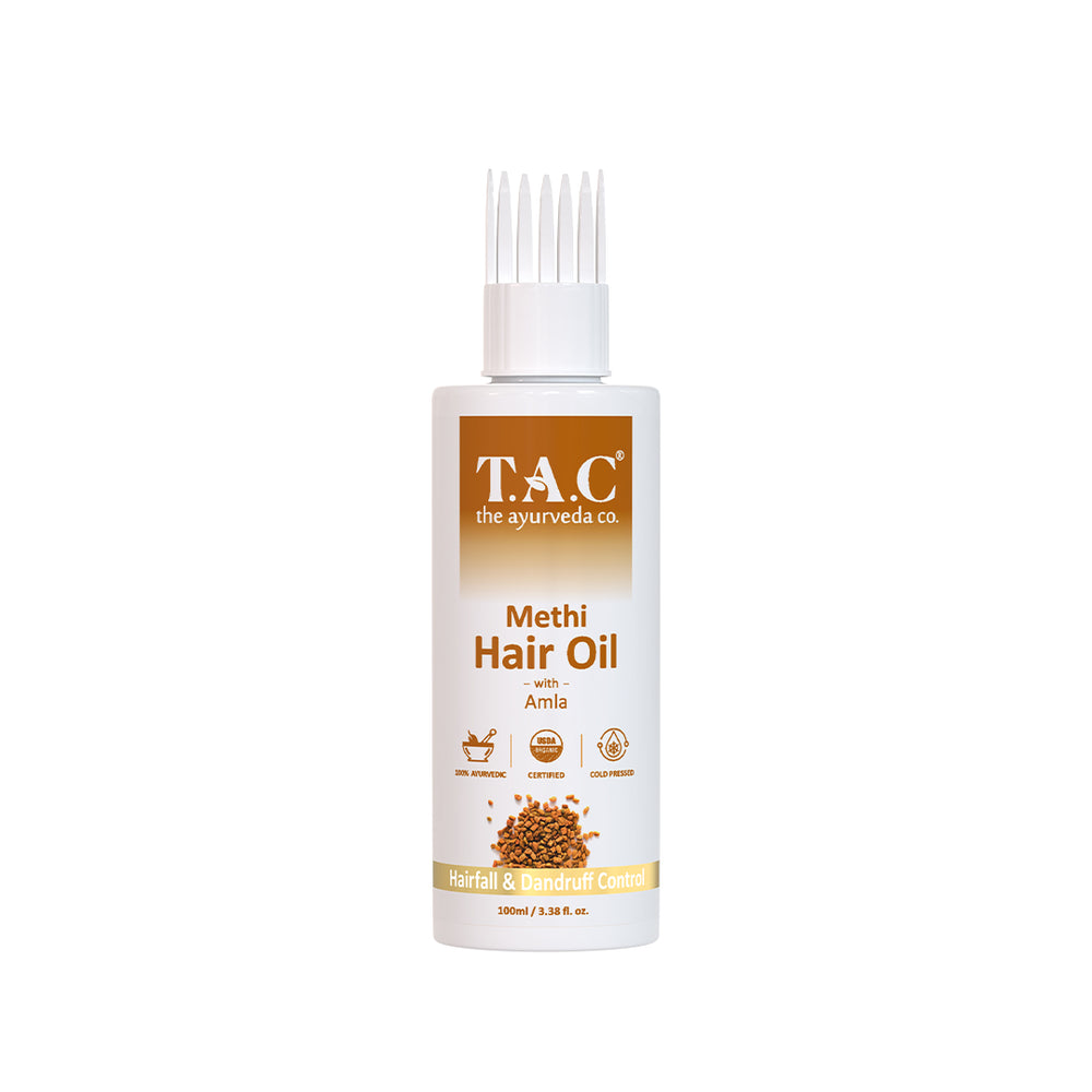 TAC - The Ayurveda Co. Methi Hair Oil with Amla (100ml)