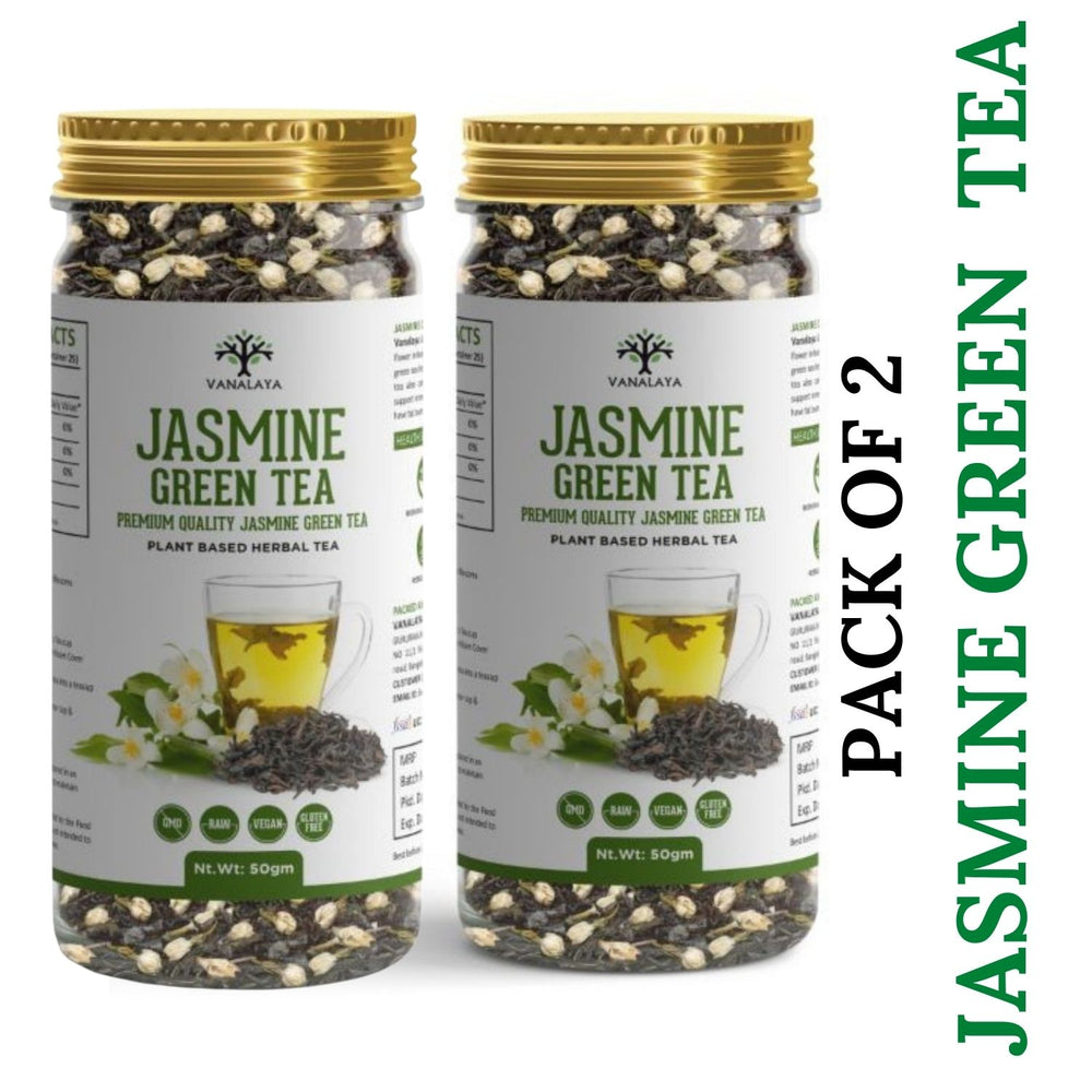 
                  
                    Vanalaya Jasmine Green Tea from Sun Dried Jasmine Petals (50g)
                  
                