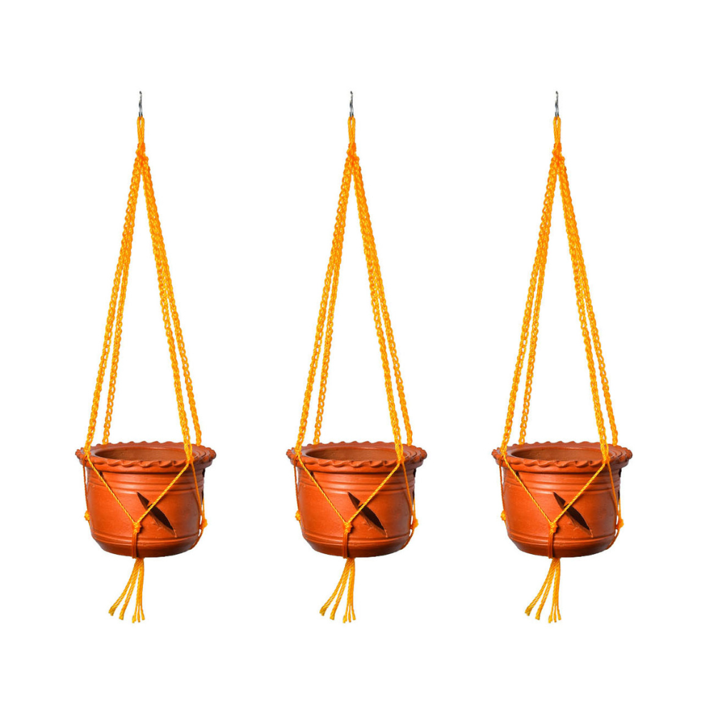 
                  
                    Terracotta Hanging Planter (Pack of 3)
                  
                