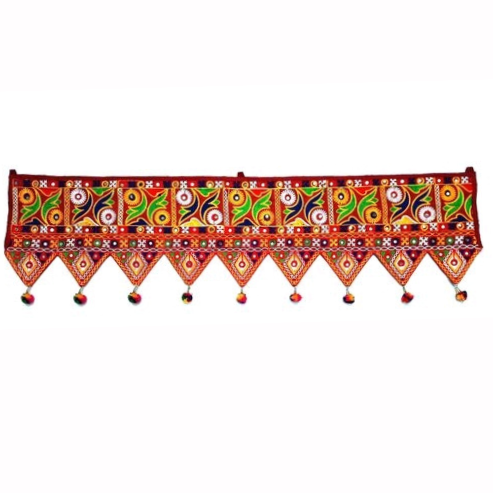 
                  
                    Gujarati Traditional Embroidery Door Toran
                  
                