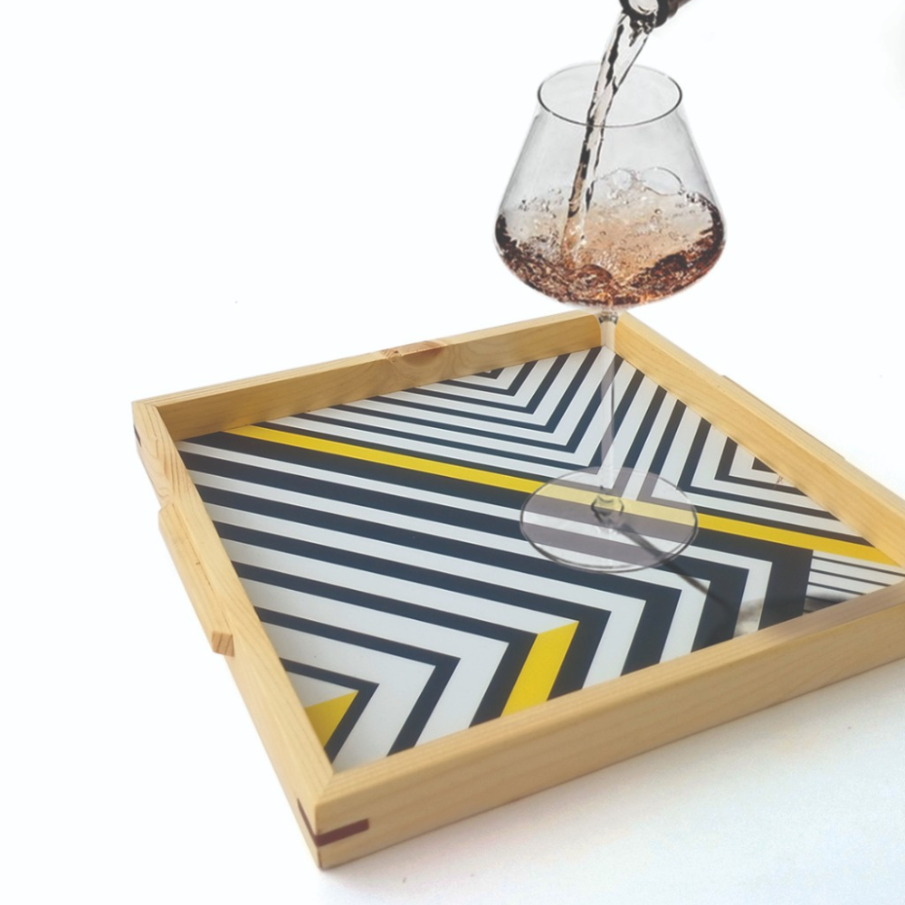 
                  
                    Modern Square Wooden Tray
                  
                