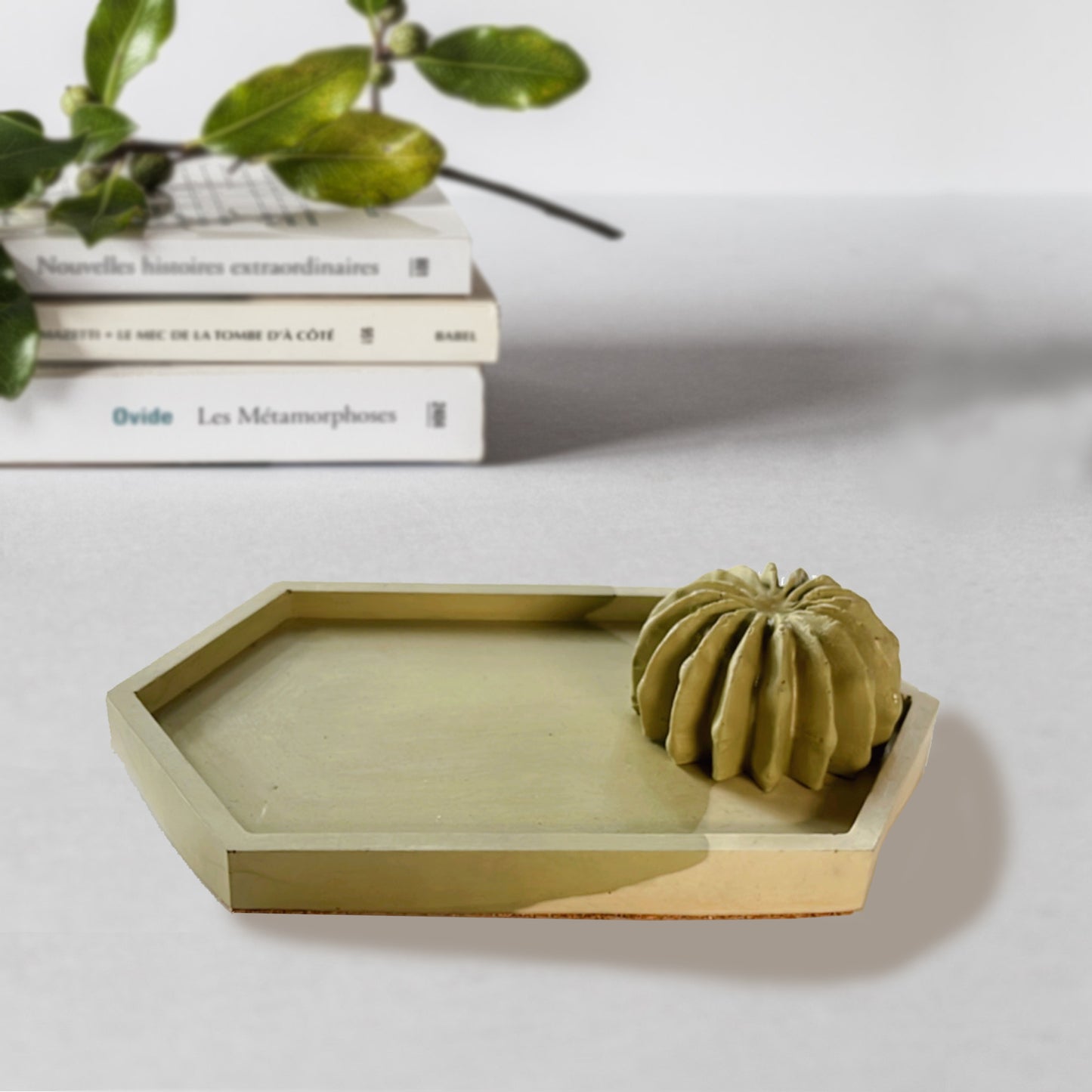 
                  
                    Eco-Resin Trinket and Candle Tray - Hexagon Organiser
                  
                