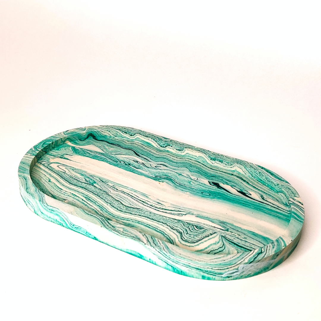 
                  
                    Green Marble Trinkle Tray
                  
                