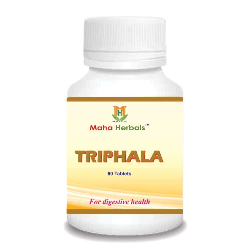 Maha Herbals Triphala Tablets (60 Tablets)